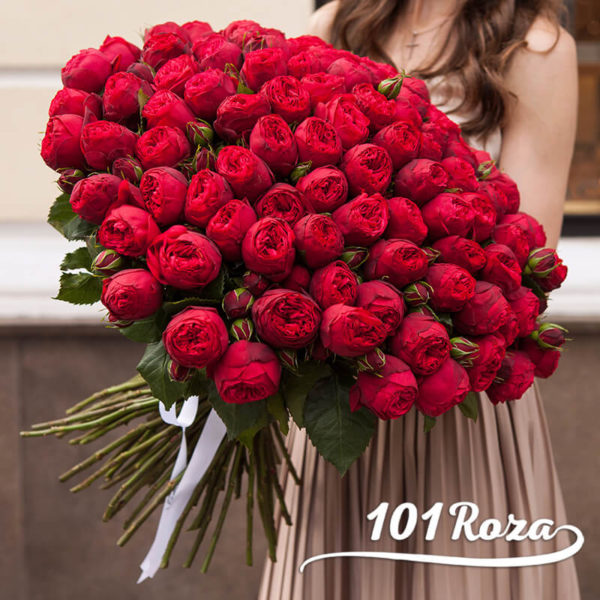 букет из 101 розы москва